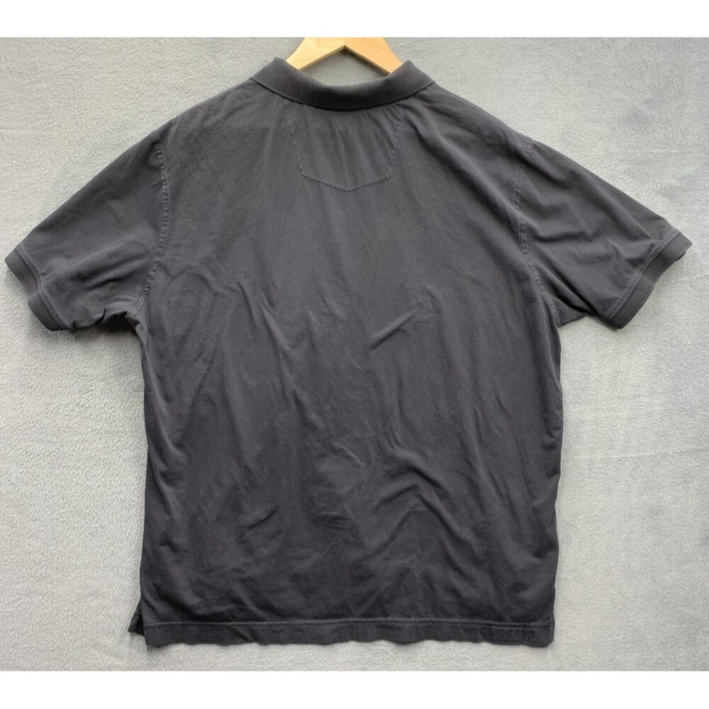 Robert Graham Black Golf Polo Shirt Men's 2XL Skull Embroidered Classic Fit - Picture 4 of 13